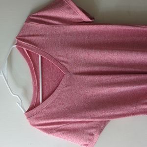 Red/Pink t-shirt dress (Medium)